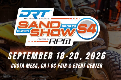 DRT Motorsports Sand Sports Super Show powered by RPM, Sept 18-20, 2026